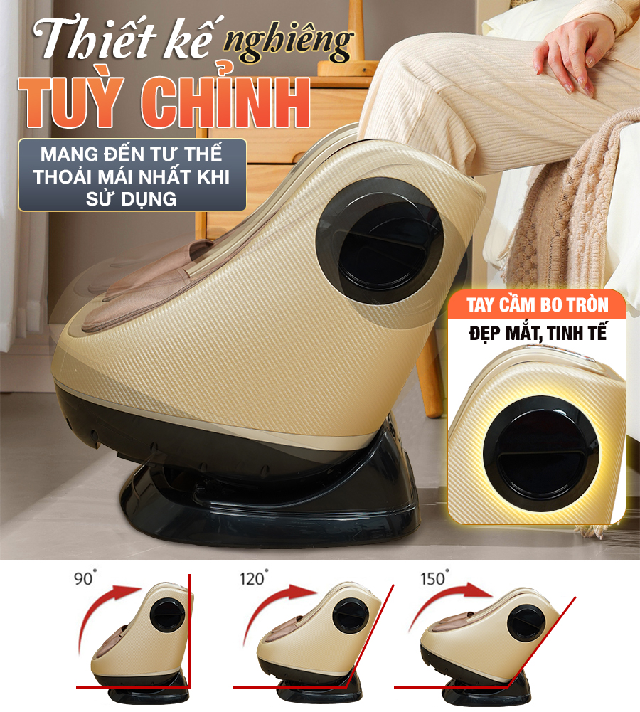Máy massage chân và bắp chân OKACHI JP-900A (cao cấp)